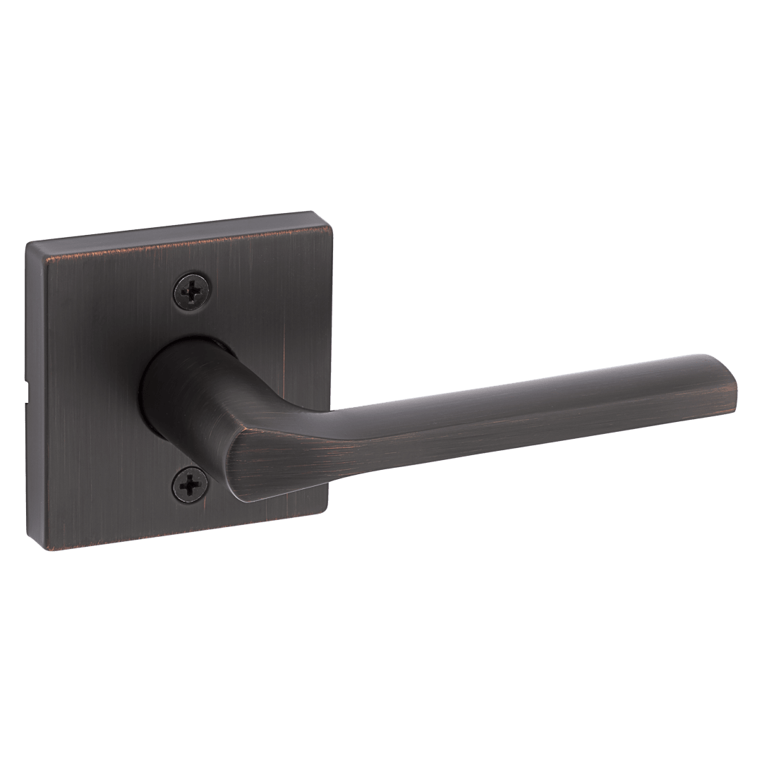 Lisbon Half - Dummy Door Lever in Venetian Bronze
