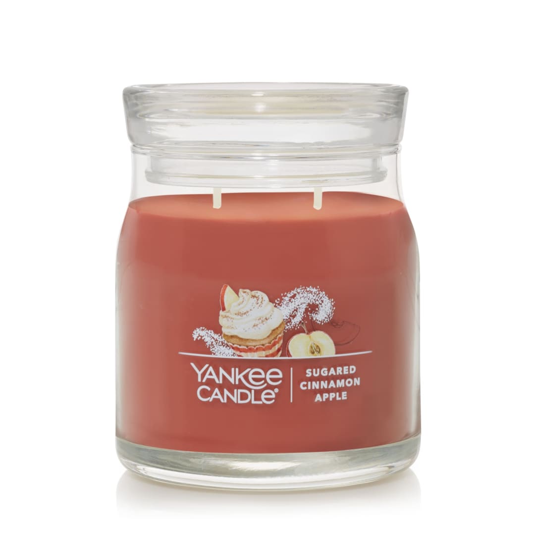 Yankee Candle® Sugared Cinnamon Apple Signature Medium Jar Candle