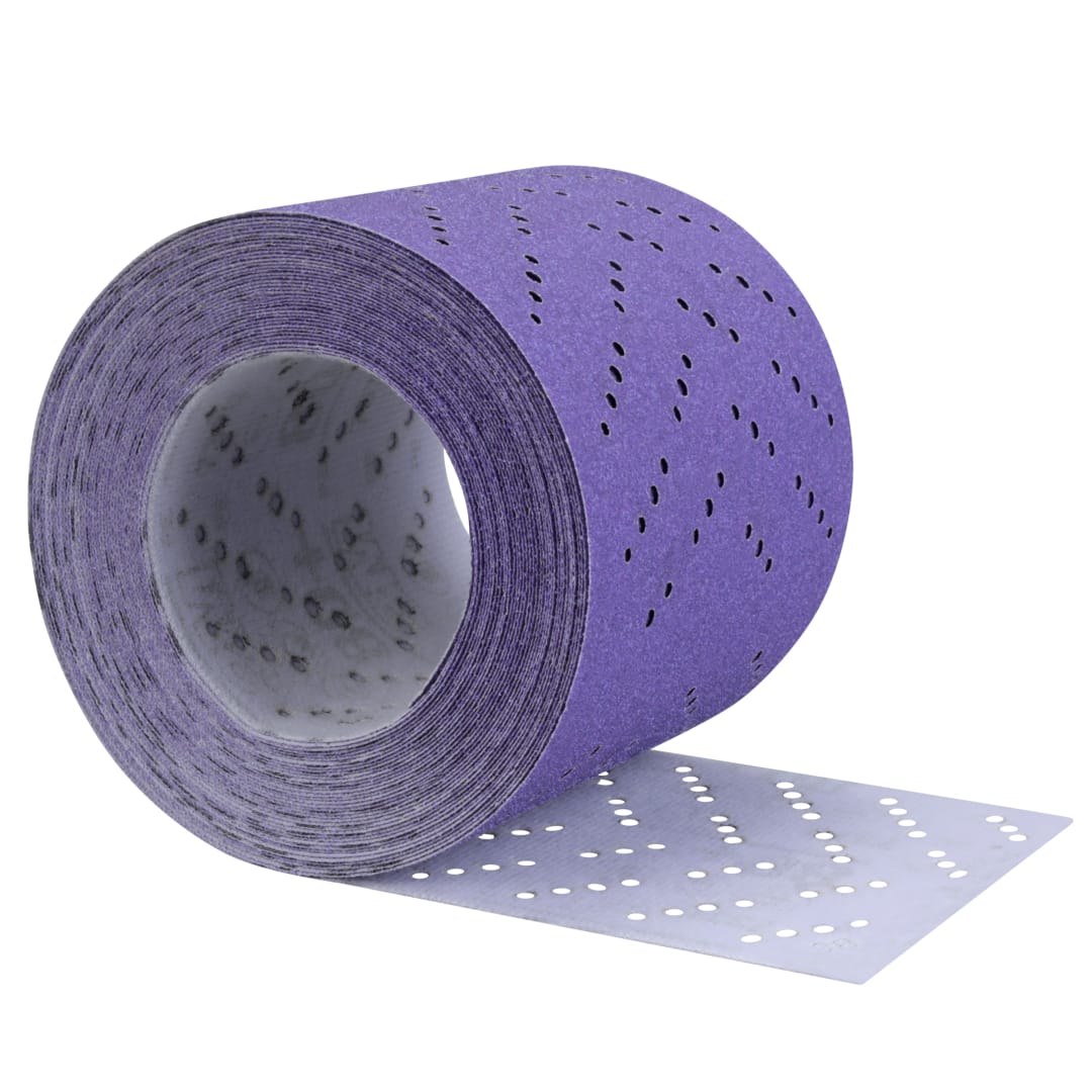 3M™ Cubitron™ II Hookit™ Temiz Zımparalama Yaprak Rulo 737U, 115 mm x 12 m, 80+, 34462