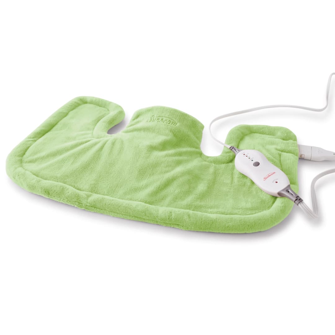 Sunbeam® Renue Heat Wrap, Tension Relief Heating Pad, Spa Green