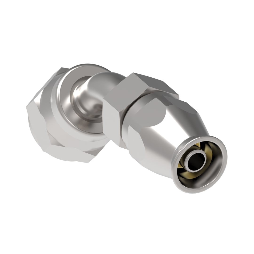 Aeroquip 3/8 Female Sae 45deg X 3/8 Teflon Hose