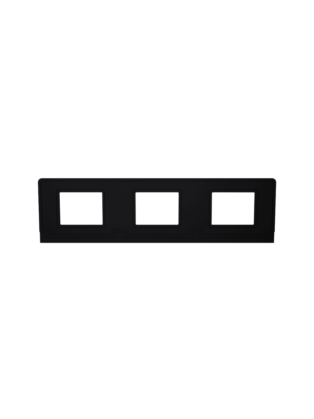  VISION - Triple - Sign Frame - Black
