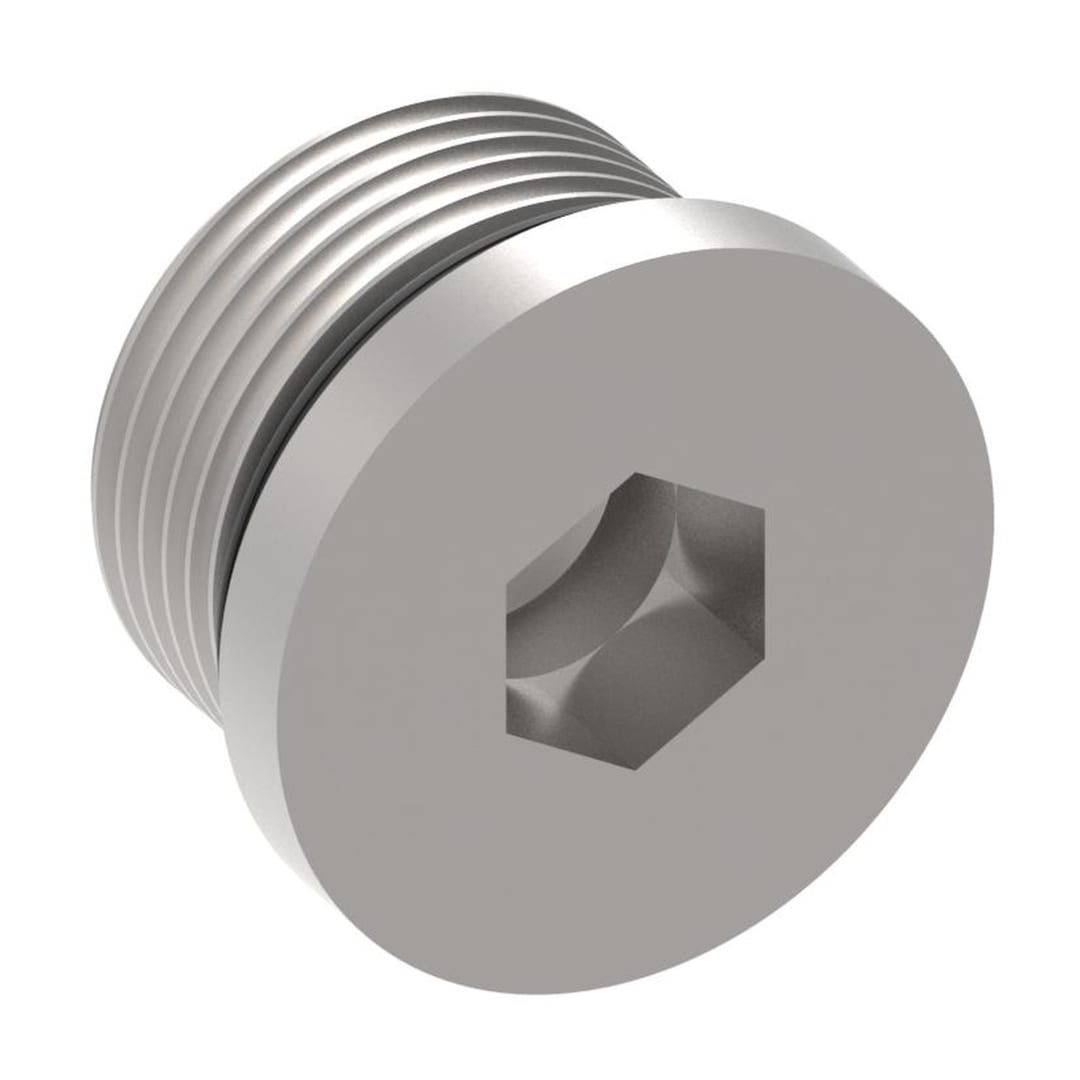Aeroquip 5/8 ROUND HD ORB PLUG CNTRSNK
