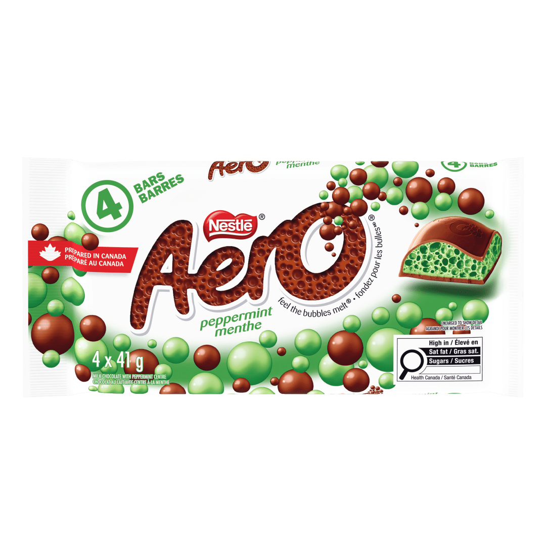 AERO Peppermint 4 Pack 18x164g CA