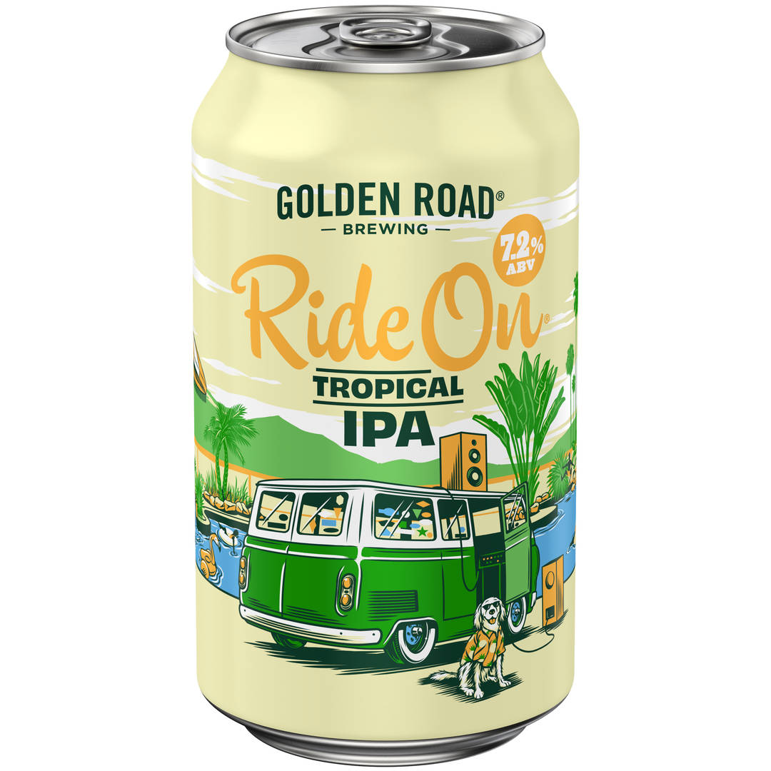 Golden Road Brewing Tropical IPA Ride On Beer 12 fl oz