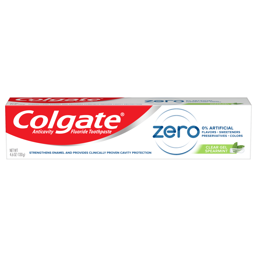 Colgate Zero Natural Toothpaste - Spearmint Clear Gel (4.6 ounce)