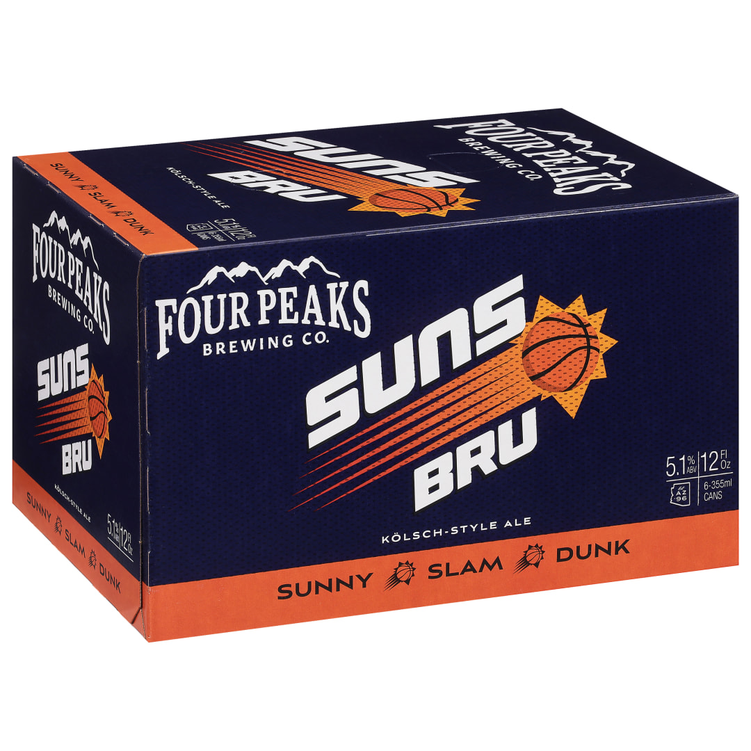 Four Peaks Brewing Kolsch-Style Ale Suns Bru Beer 6 - 12 fl oz Cans
