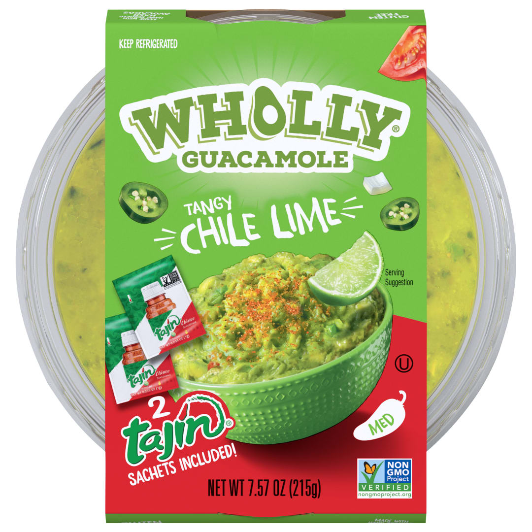 WHOLLY Guacamole Chile Lime Med 7.5 Bowl