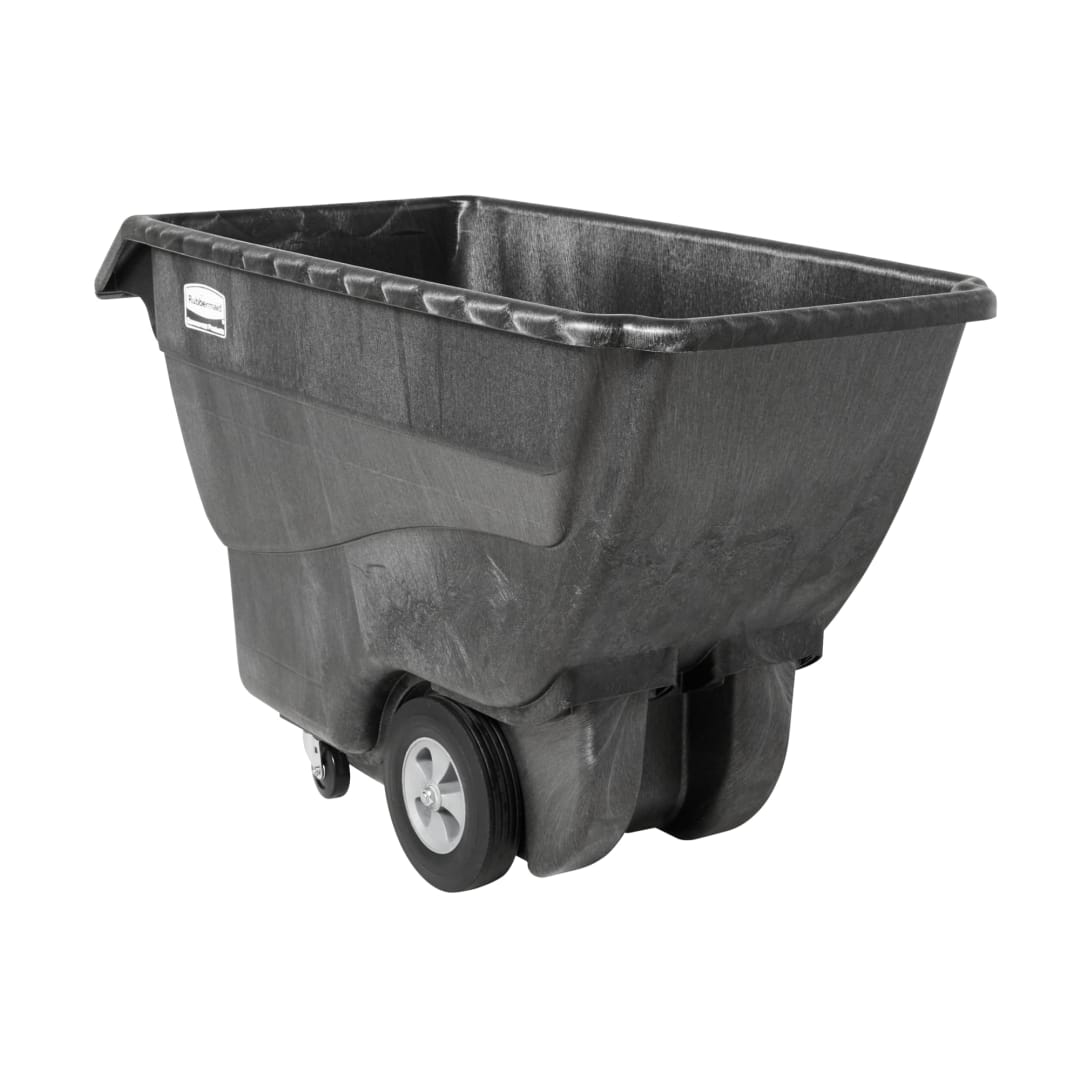 STRUCTURAL FOAM TILT TRUCK, STANDARD DUTY, 3/4 CUBIC YARD, BLACK