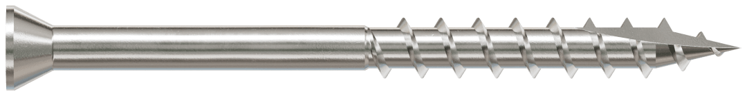 Simpson Strong-Tie S07200FB5 Trim-Head Screw, Square Drive — #7 x 2 in. #1 SQ, Type 305 (5 lb.) (Pack of 6)