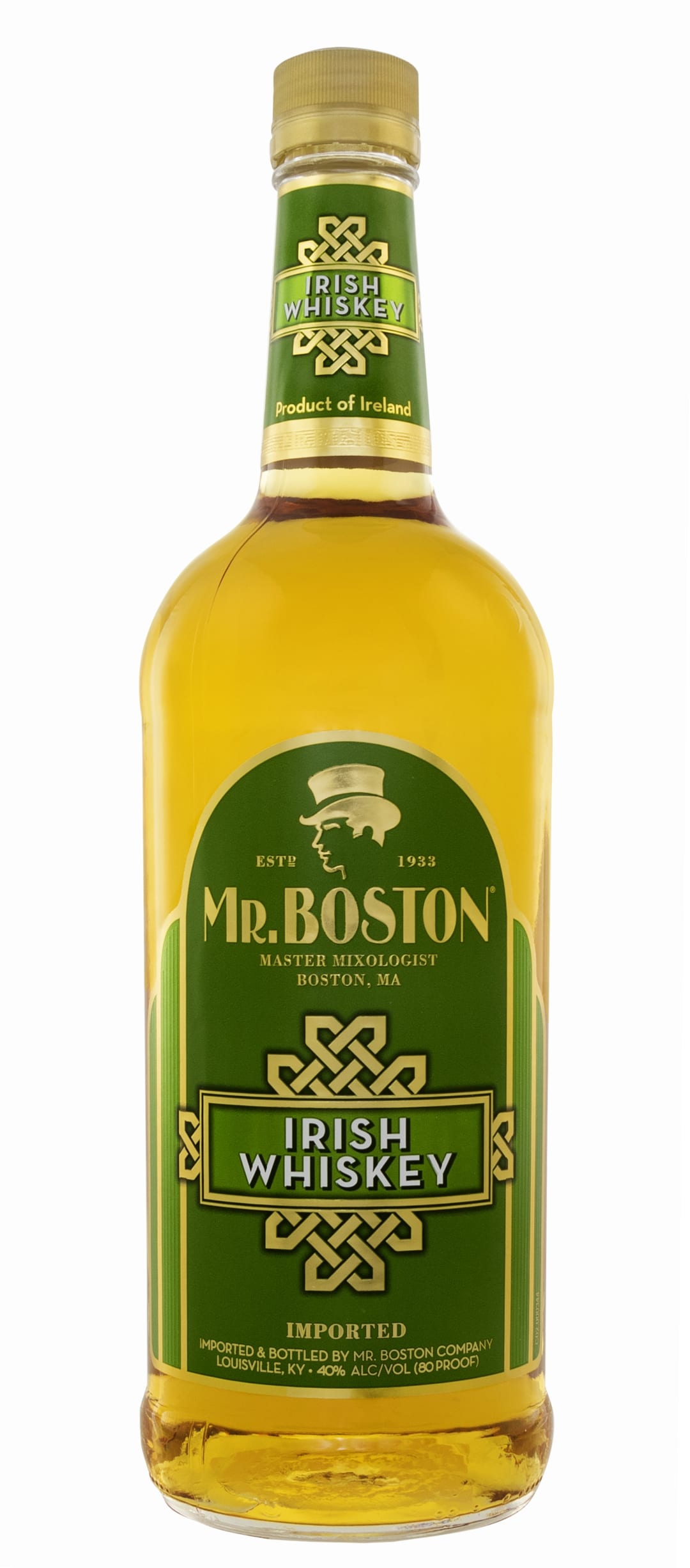 Mr. Boston Irish Whiskey 1l 80 Proof
