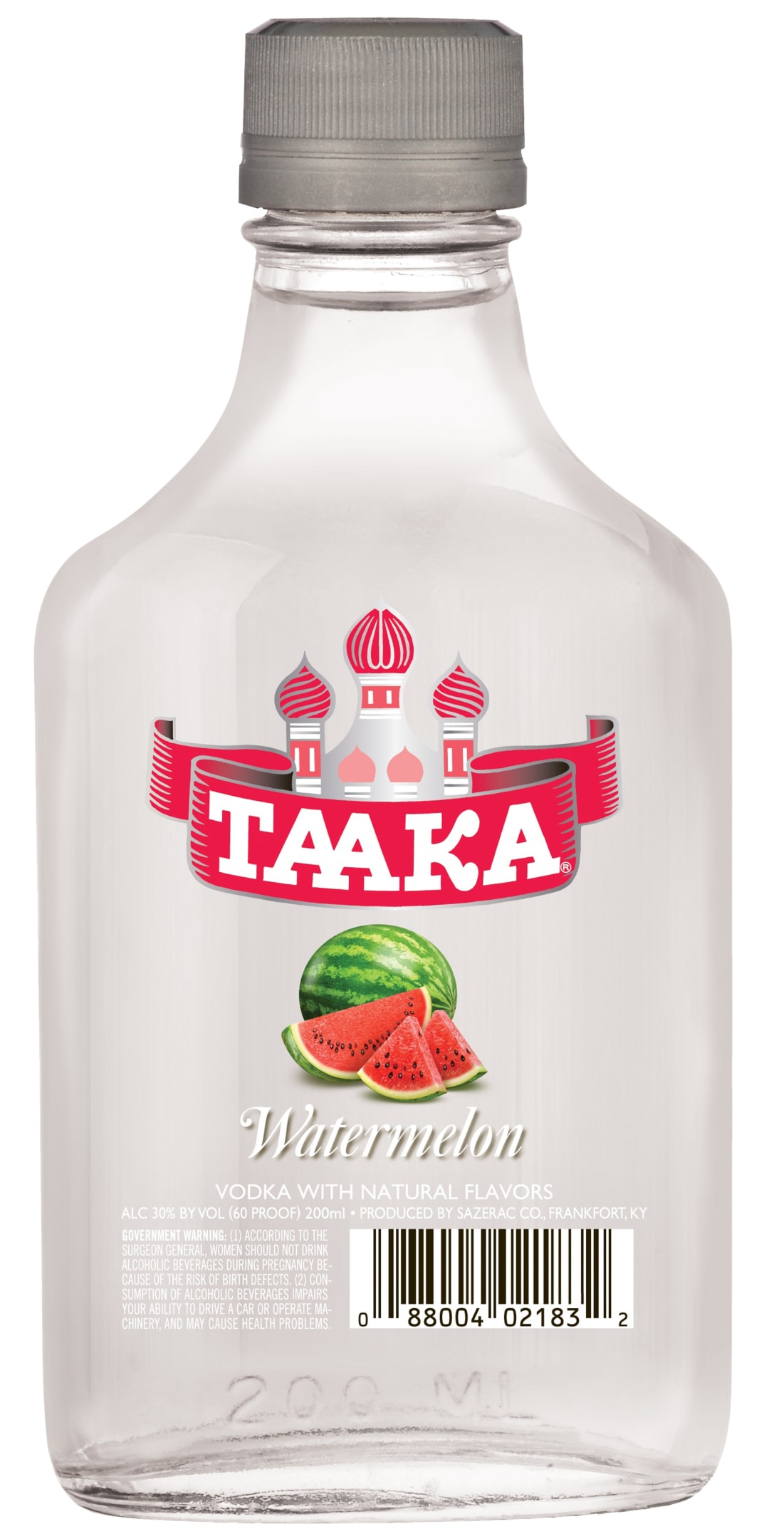 Taaka Watermelon Vodka 200ml 60 Proof