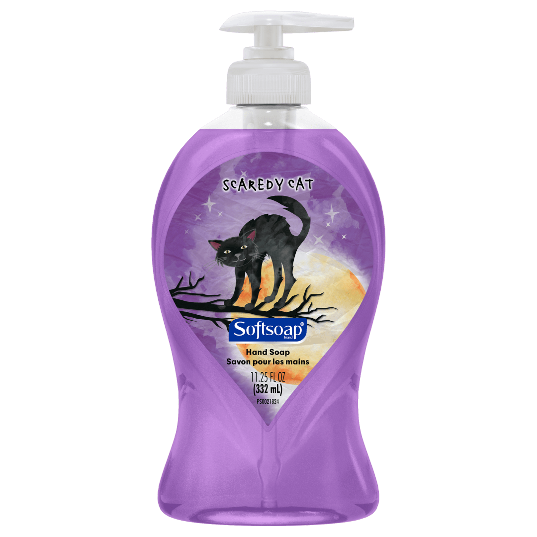 Softsoap Halloween Fall Hand Soap, Scaredy Cat Scent, 11.25 Oz