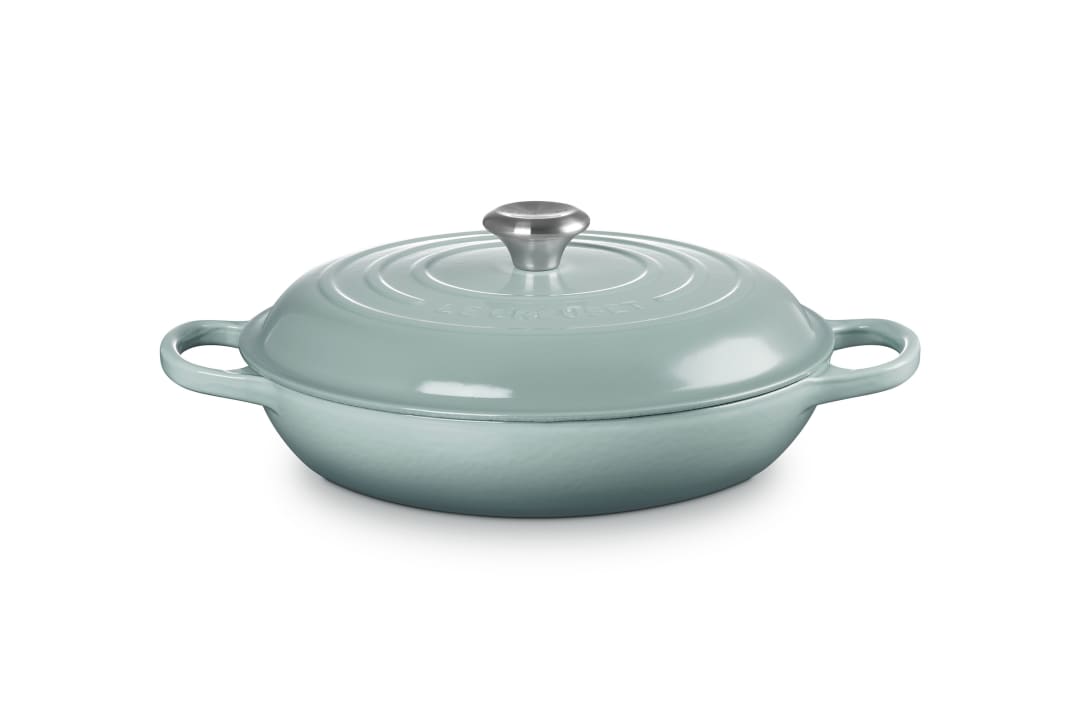Signature Round Braiser, 3.5 qt. - Sea Salt