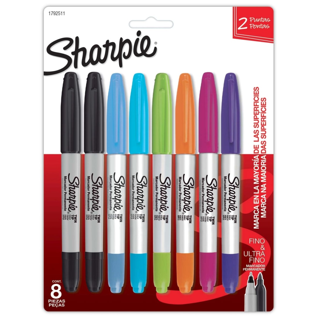 LA PM SHARPIE TIWNTIP ASST CD 8