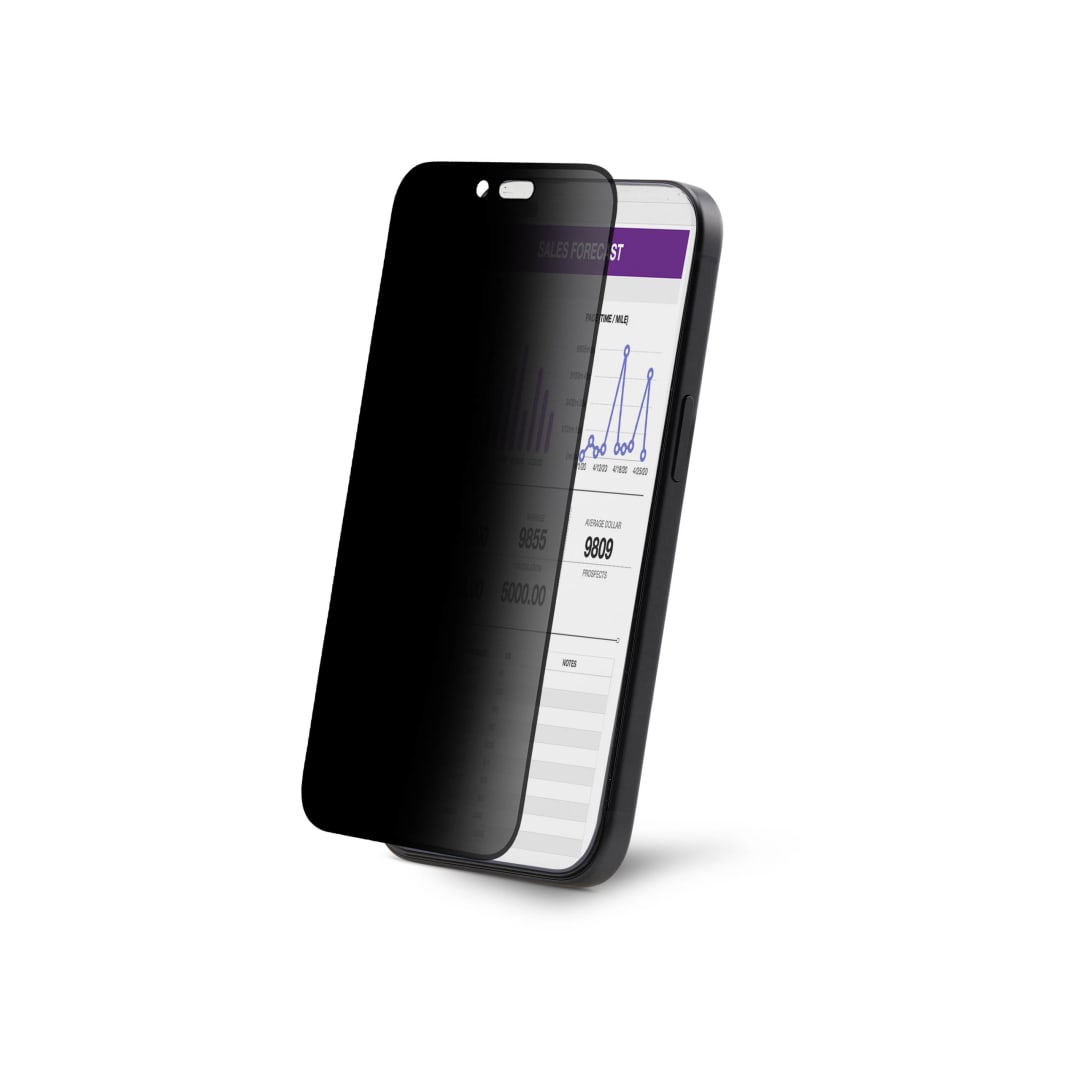 Privacy Filter, iPhone 16, 4-Way, Tempered Glass