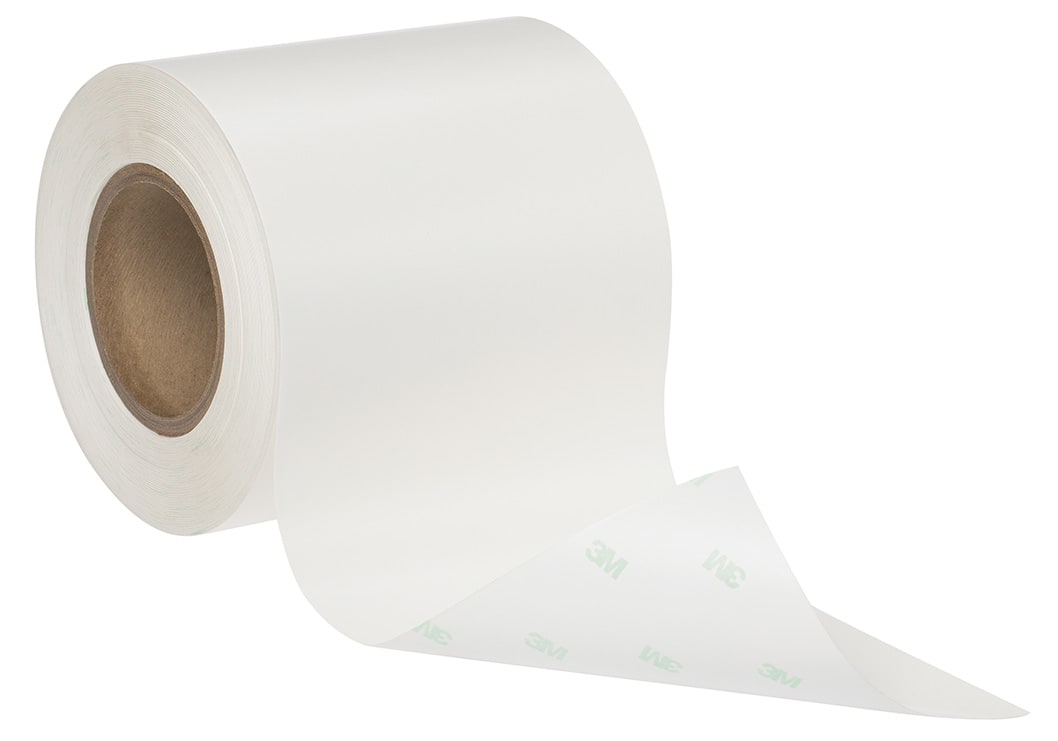 3M™ Emniyet Belirteci Etiket Malzemesi 3812DSL, Beyaz, 152 mm x 508 m, 0.04 mm