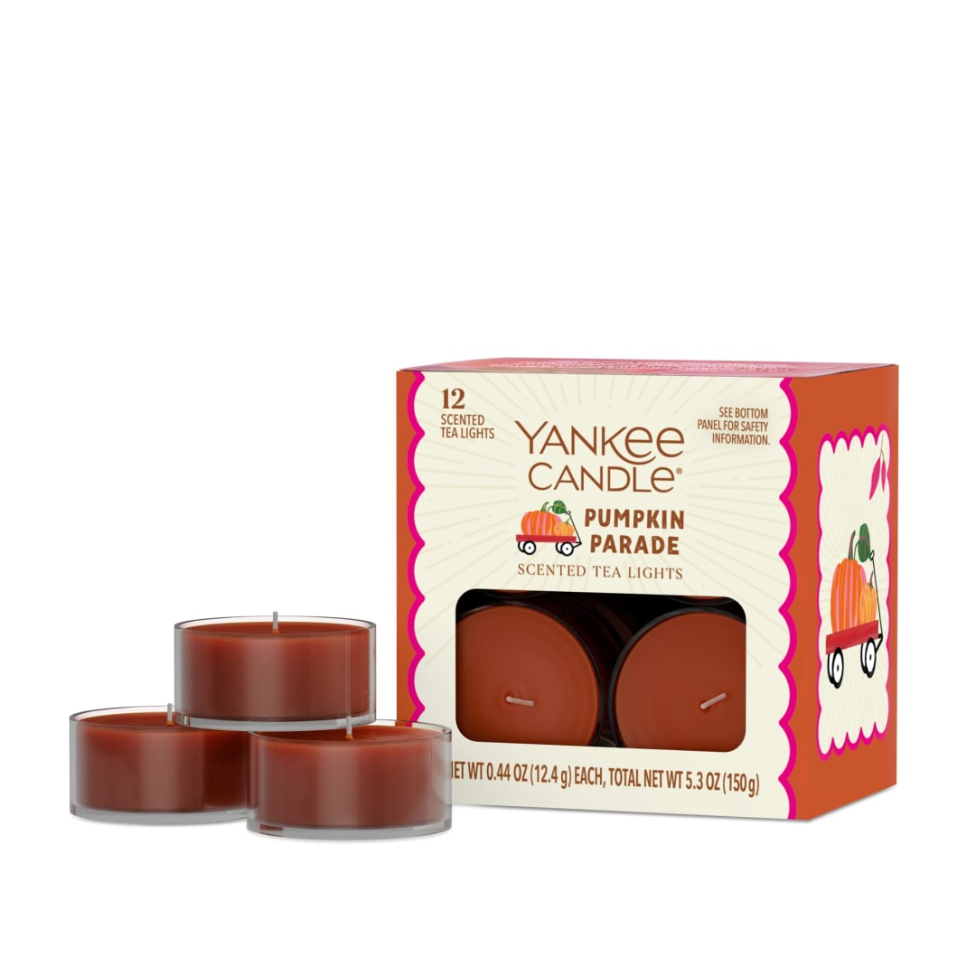 Yankee Candle Pumpkin Parade Scented Tea Light Candles