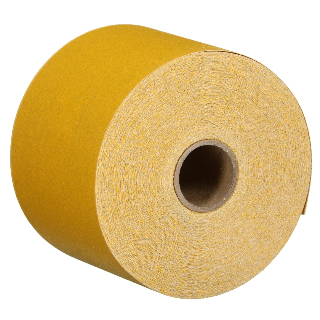 3M™ 288U Sarı Delikli Takoz Zımpara Rulosu, 115 mm x 50 m, 150, 44397