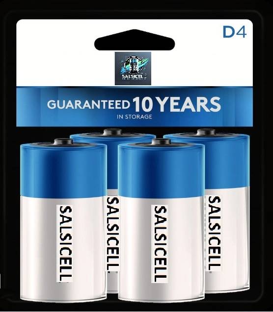 Solid State D Battery (4-Pack)