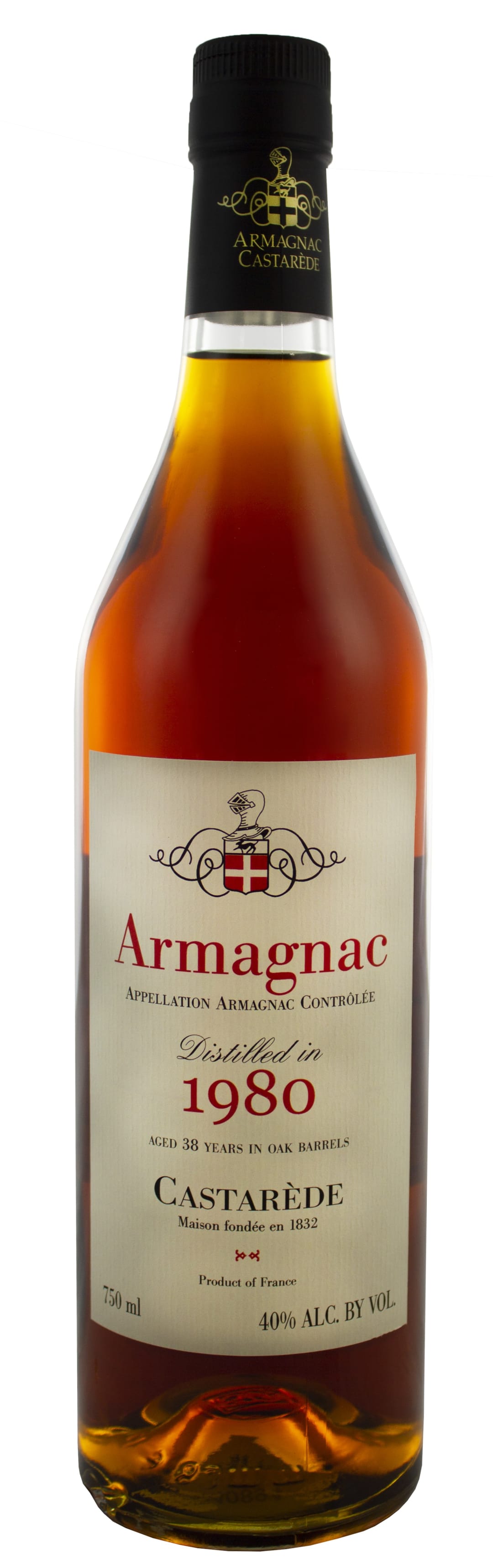 Castarede 1980 Armagnac 750ml 80 Proof
