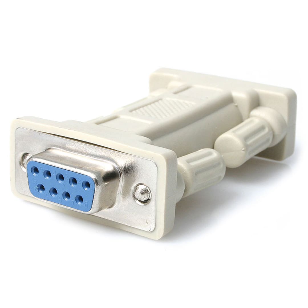 DB9 Null Modem Serial Adapter F F