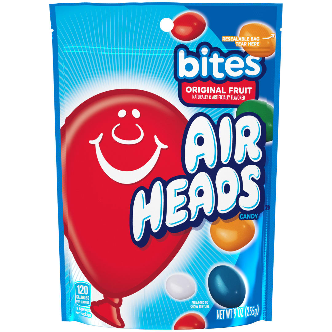 Airheads Bites Fruit 9 oz Stand Up Bag