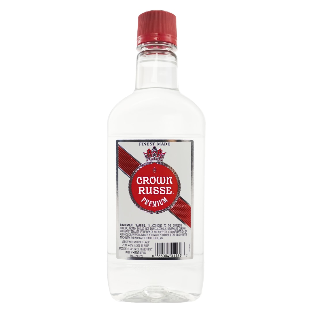Crown Russe Vodka 750ml 80 Proof