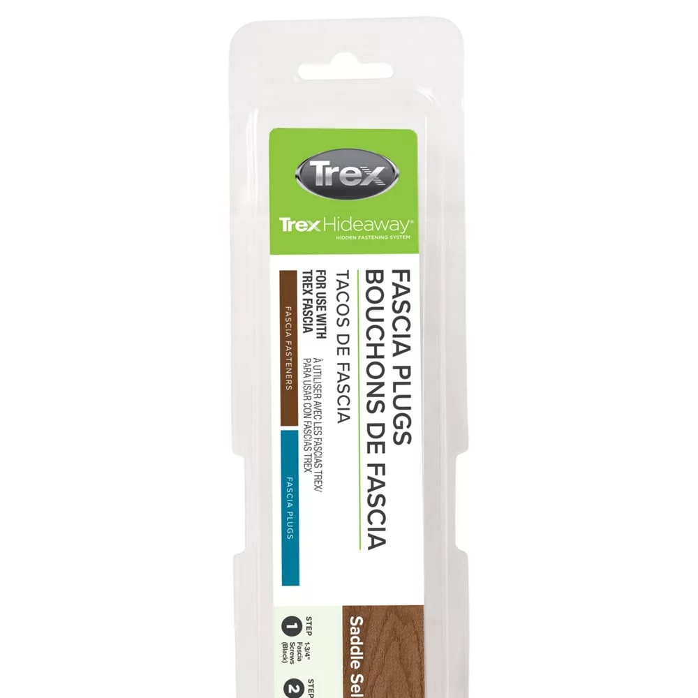 Trex® Fascia Plugs Saddle Select - 80 count/pack