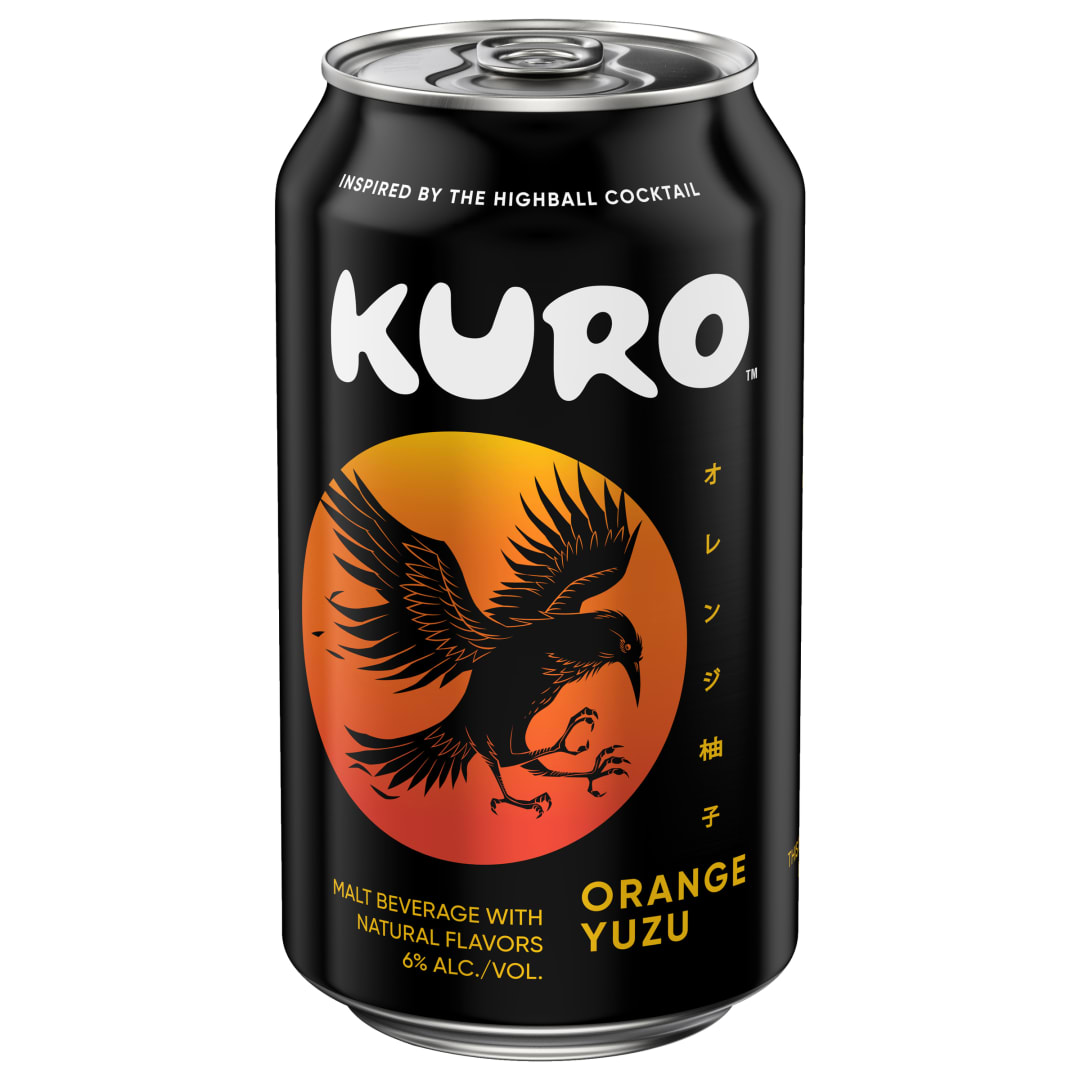 Kuro Orange Yuzu Malt Beverage with Natural Flavors 12 fl oz