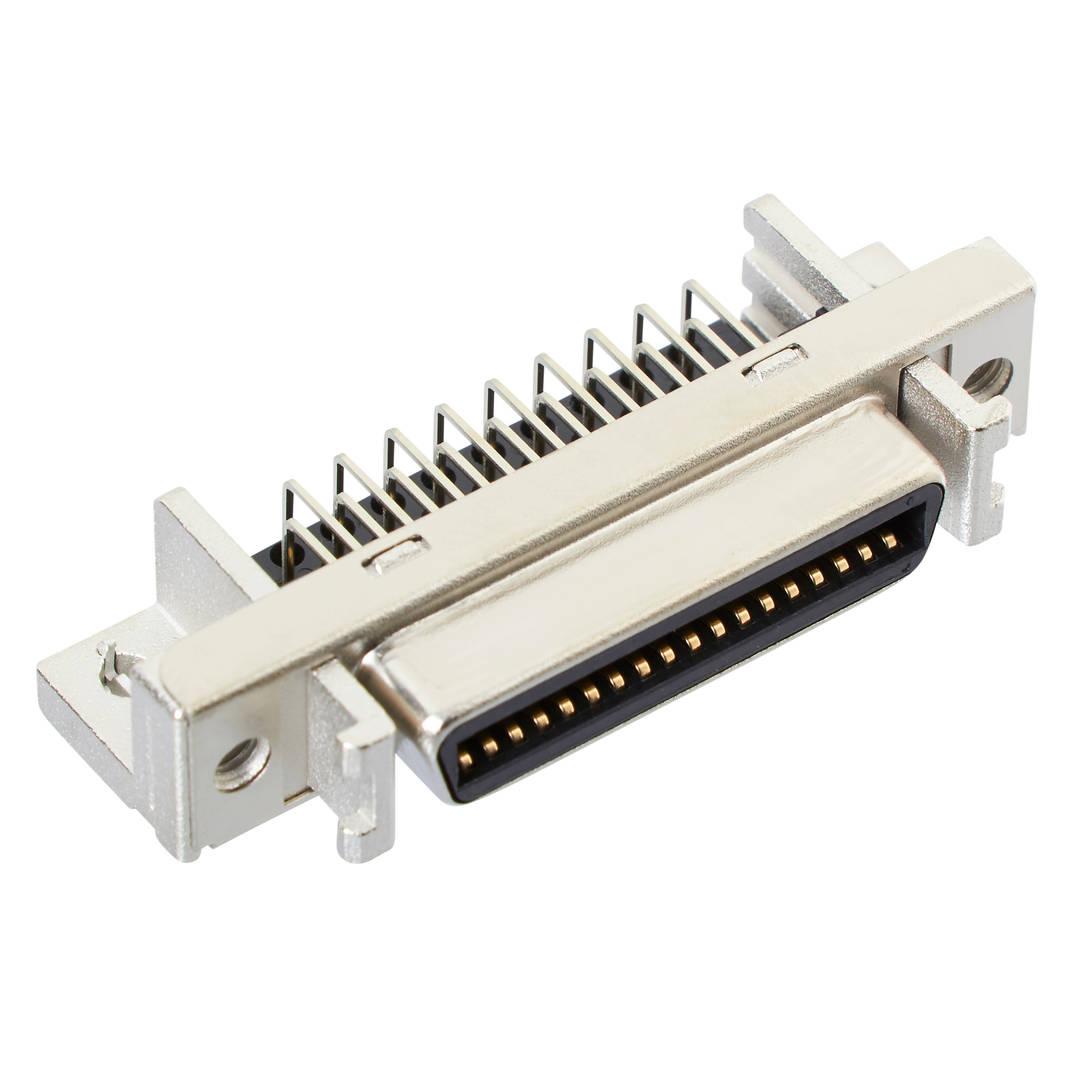 3M™ N10240-52B2 PC, Buchsenstecker MDR, 90° abgewinkelt, 40-polig, 102 Serie, 1,27 mm, 0,76 µm Au