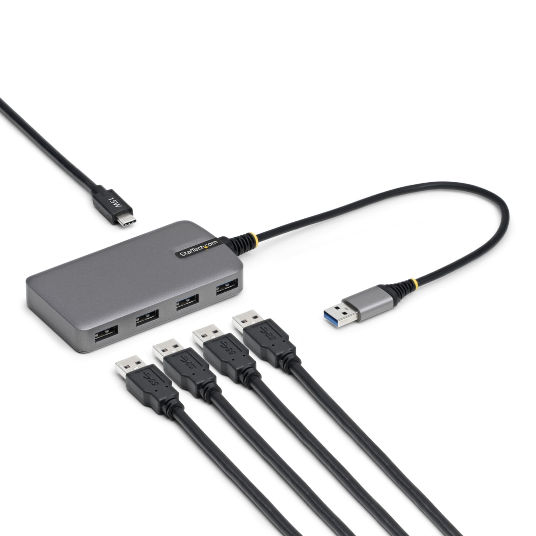 4 Port USB Hub USB 3 0 5Gbps Bus Powered USB A to 4x USB