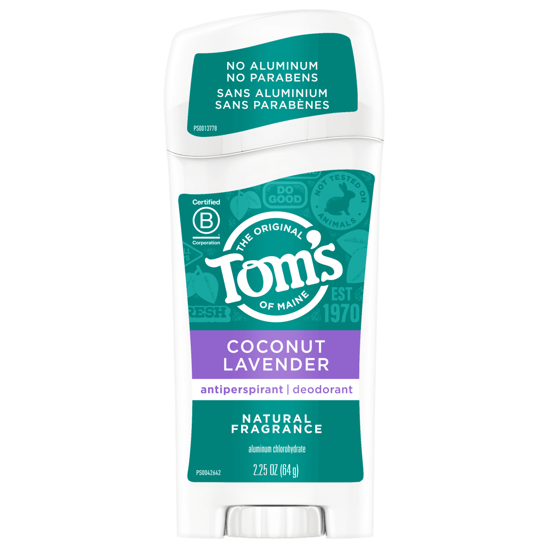 Tom's of Maine Natural Antiperspirant Deodorant for Women, Coconut Lavender, 2.25 oz.