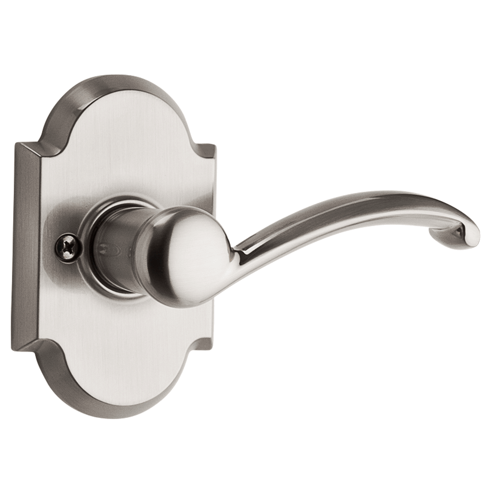 Austin Right-Handed Half-Dummy Lever in Satin Nickel