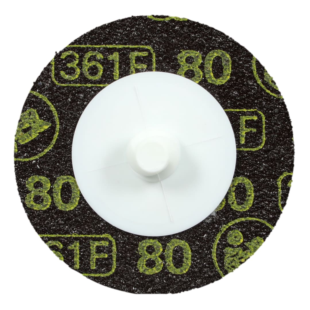 3M™ Roloc™ Disk TR 361F, 2 inç 80 YF ağırlık, her iç ambalaj için 50 adet, her kutuda 200 adet
