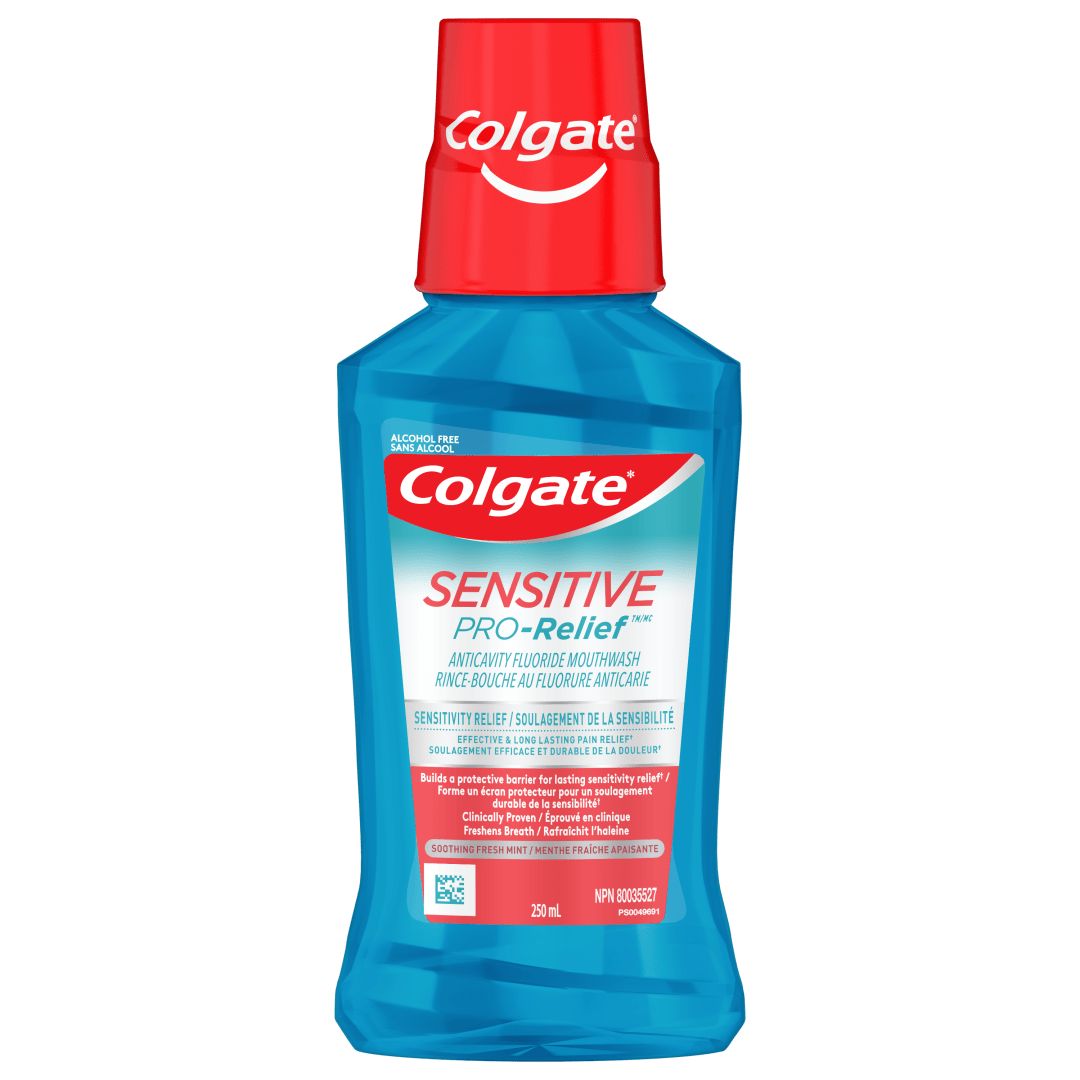 Colgate Sensitive Pro-Relief Mouthwash, Fresh Mint - 250mL