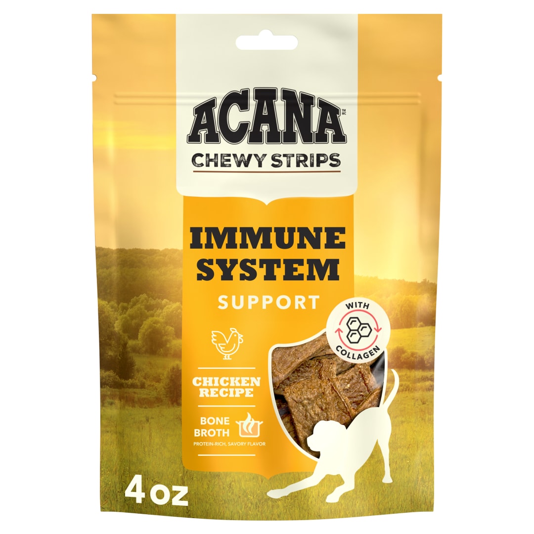 ACANA Chewy Strips Limited Ingredient Dog Treats Chicken Recipe with Immune System Support