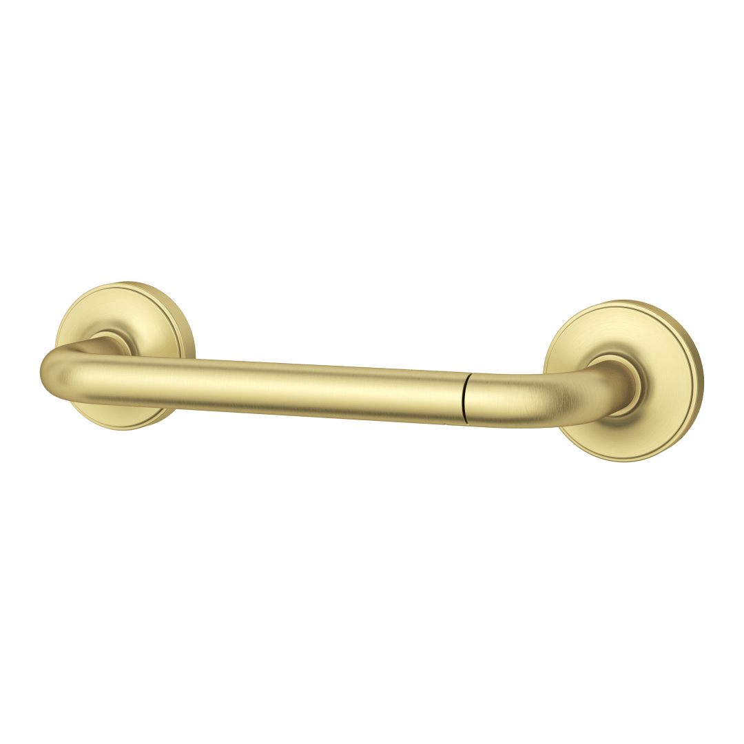 Tenet Toilet Paper Holder in Brushed Gold