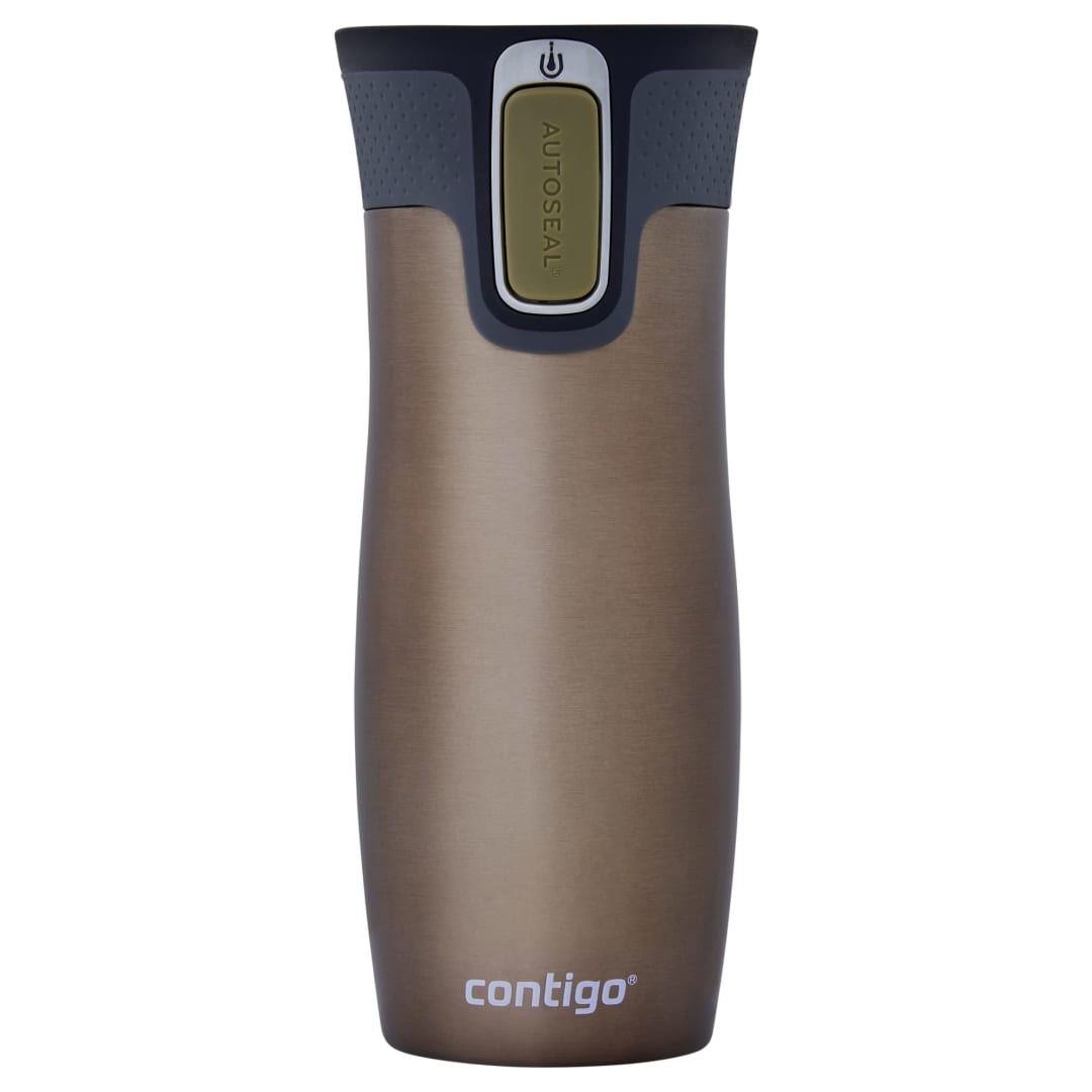 Contigo® West Loop AUTOSEAL® Travel Mug, Stainless Steel Thermal Mug, Vacuum Flask, Leakproof, BPA-Free, 470ml., Latte