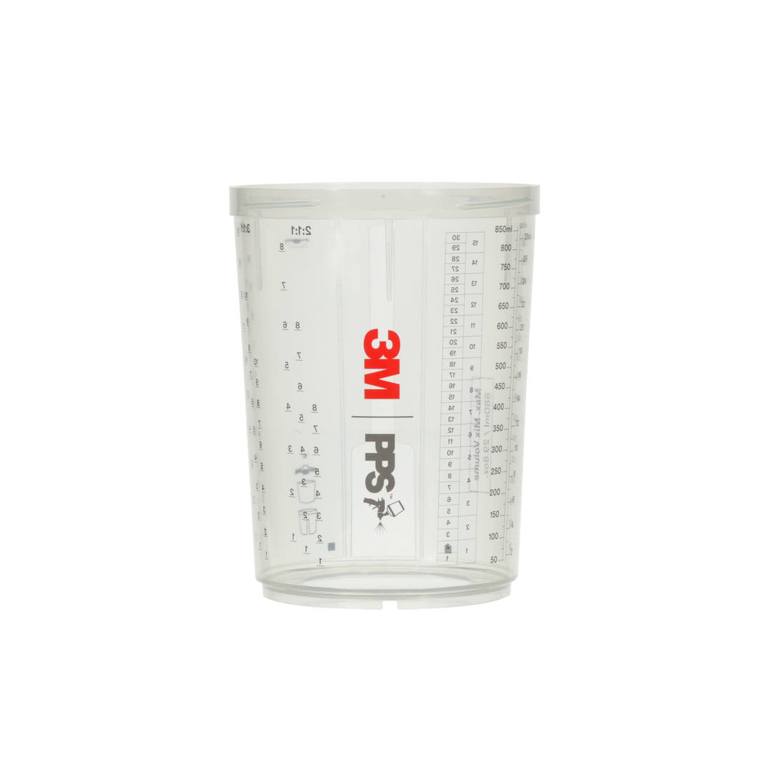 Copo de Pintura 3M™ PPS™ 2.0, 26023, Tamanho Grande 850 mL