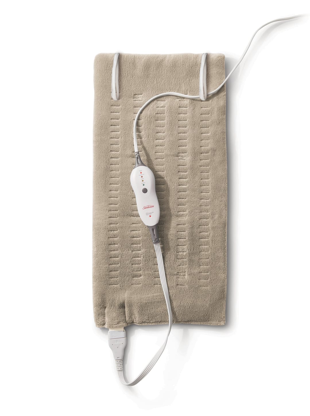 Sunbeam® Premium Sunbeam® Heating Pad with Compact Storage, King Size, Beige