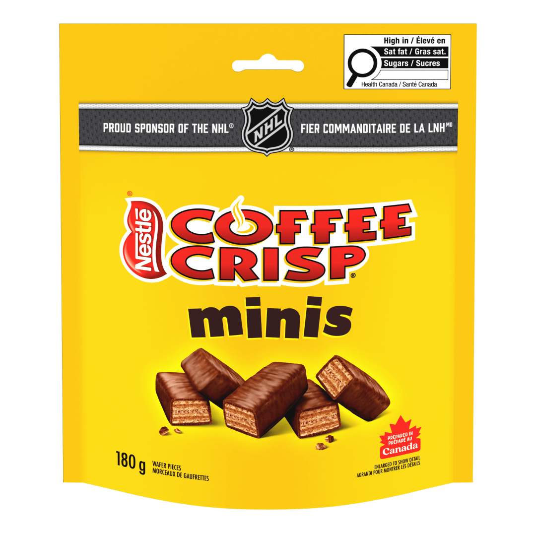 COFFEE CRISP Minis NHL 10x180g CA