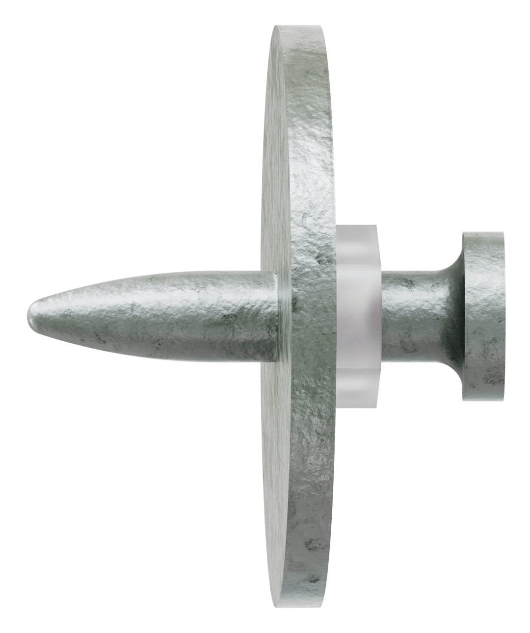 Simpson Strong-Tie PDPAWL-75 PDPAWL .157-in. x 3/4-in. Powder-Actuated Pin w/ 1-in. Washer (100-Qty) (Pack of 10)