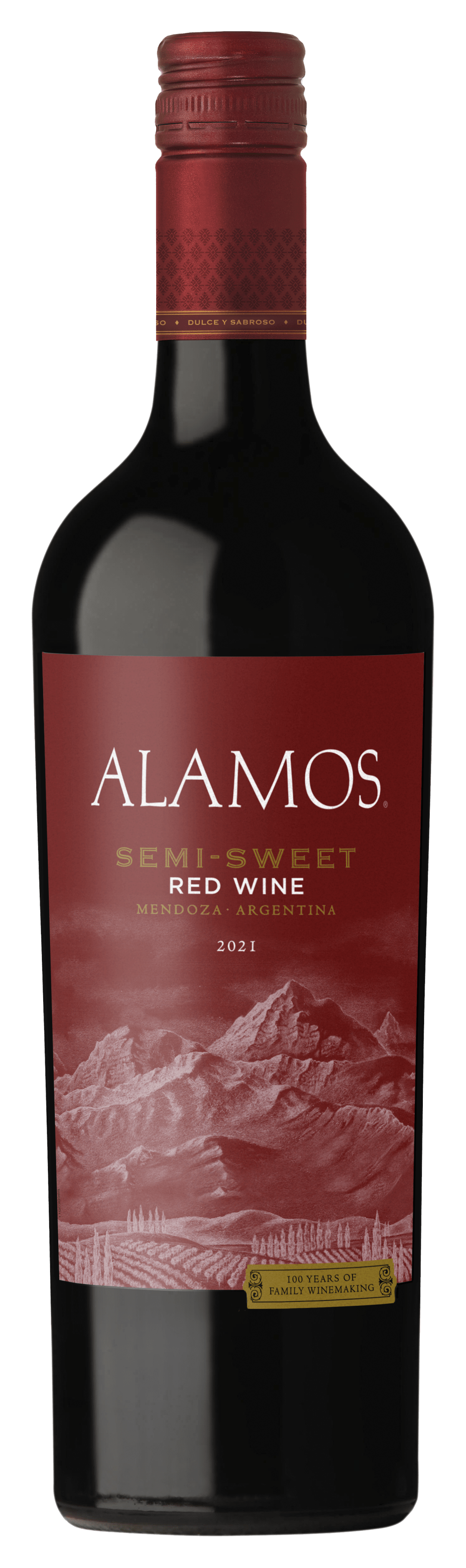 Alamos Semi-Sweet Red Wine 750ml