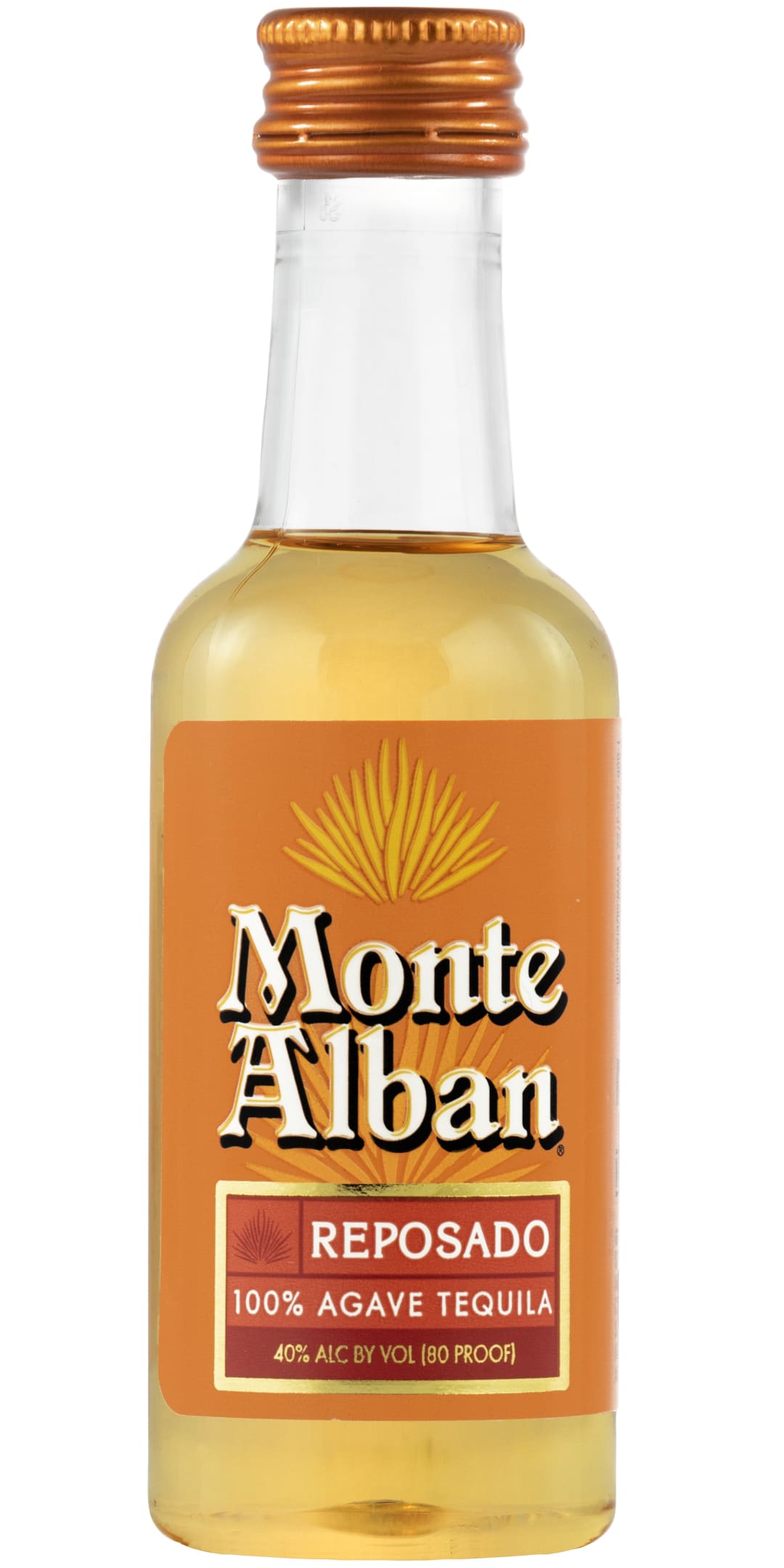 Monte Alban Reposado Tequila 50ml 80 Proof