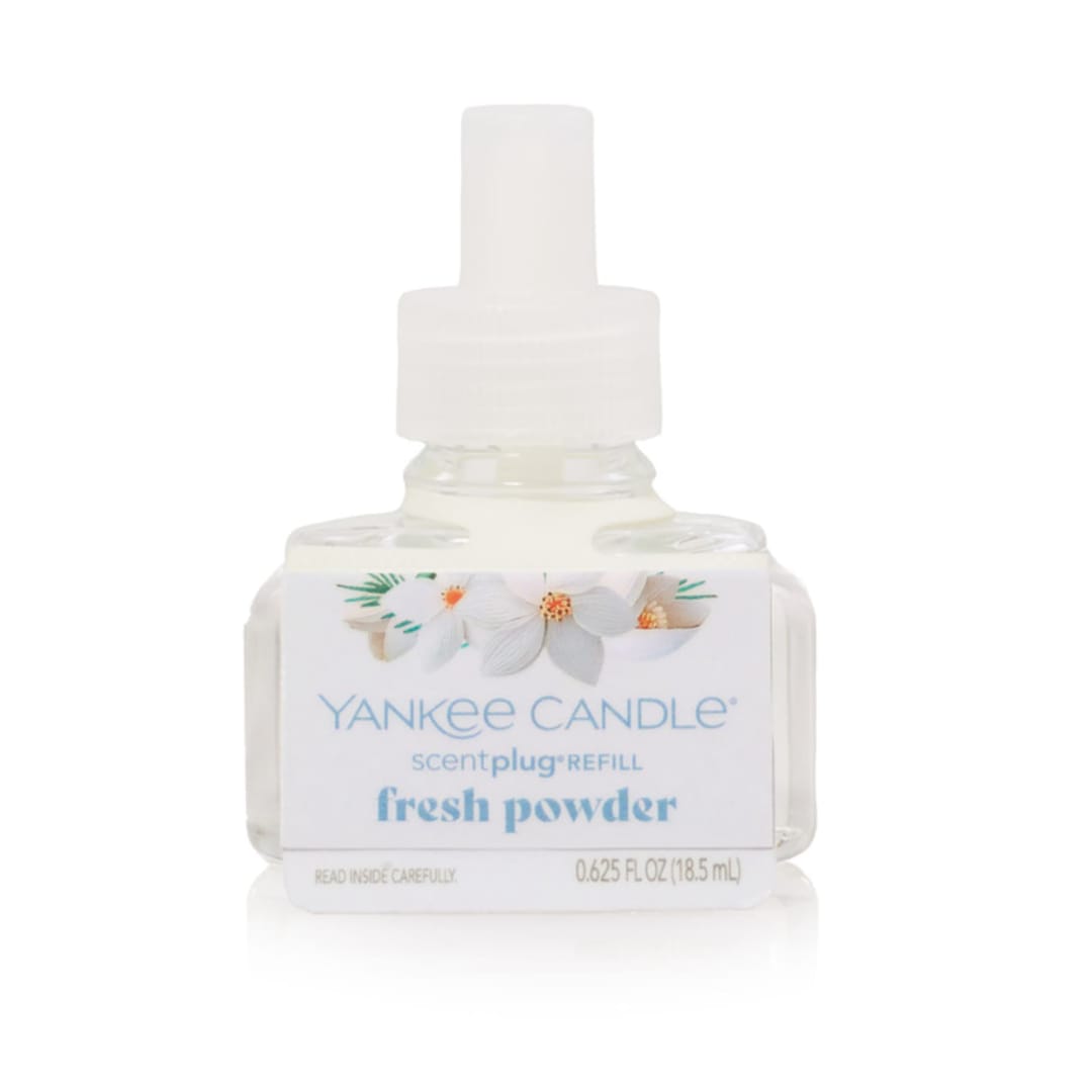 Yankee Candle Fresh Powder, ScentPlug® Refill with up to Up to 30 days of fragrance