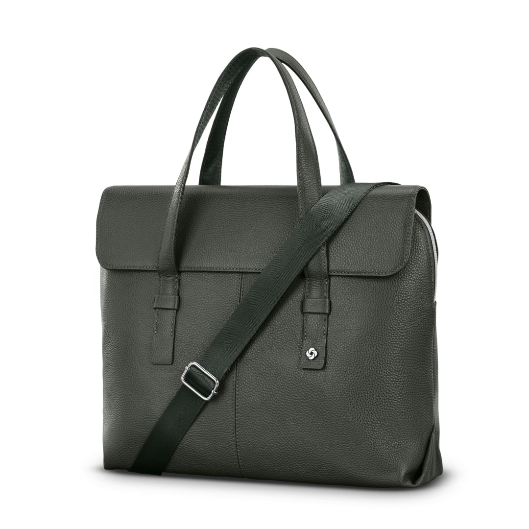 Mobile Sol 2 Leather Convertible Brief - Olive