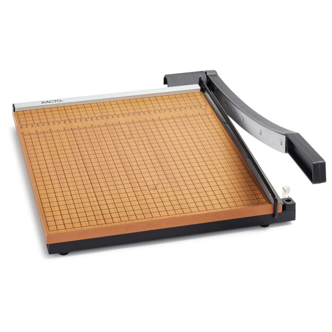 X-ACTO® 15x15 Heavy-Duty Paper Trimmer, Commercial Grade Guillotine Paper Cutter