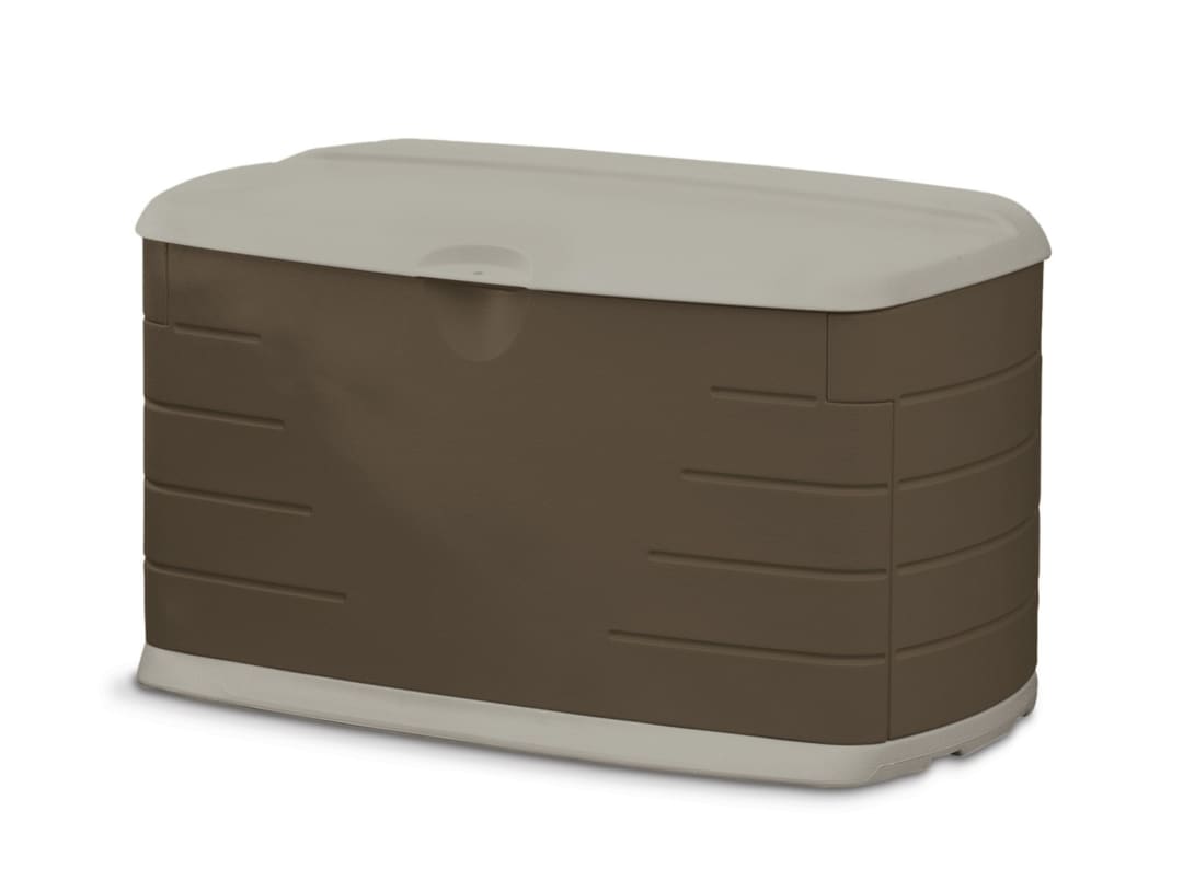 MED DECK BOX W/ SEAT -PUTTY