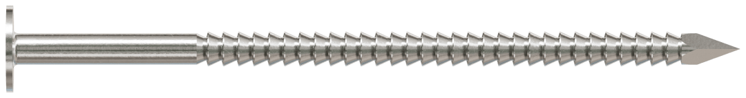 Simpson Strong-Tie S1010ARN1 Roofing Nail, Annular Ring Shank — 3 in. x .131 in. Type 304 Stainless Steel (1 lb.) (Pack of 800)